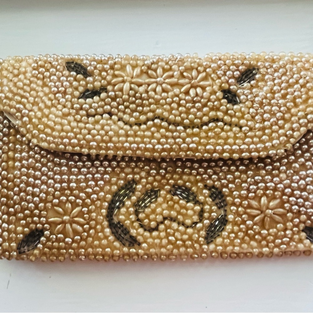 Vintage Beaded Clutch